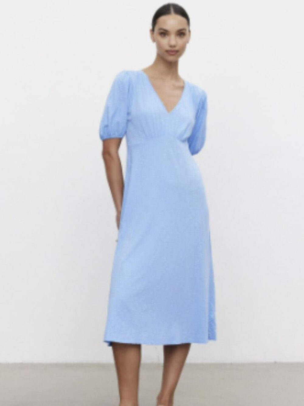 Velvet Vintage Slub Midi Dress - Sz.M - NWT